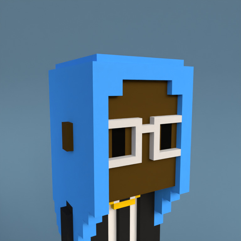 Meebit #12821 — Portrait