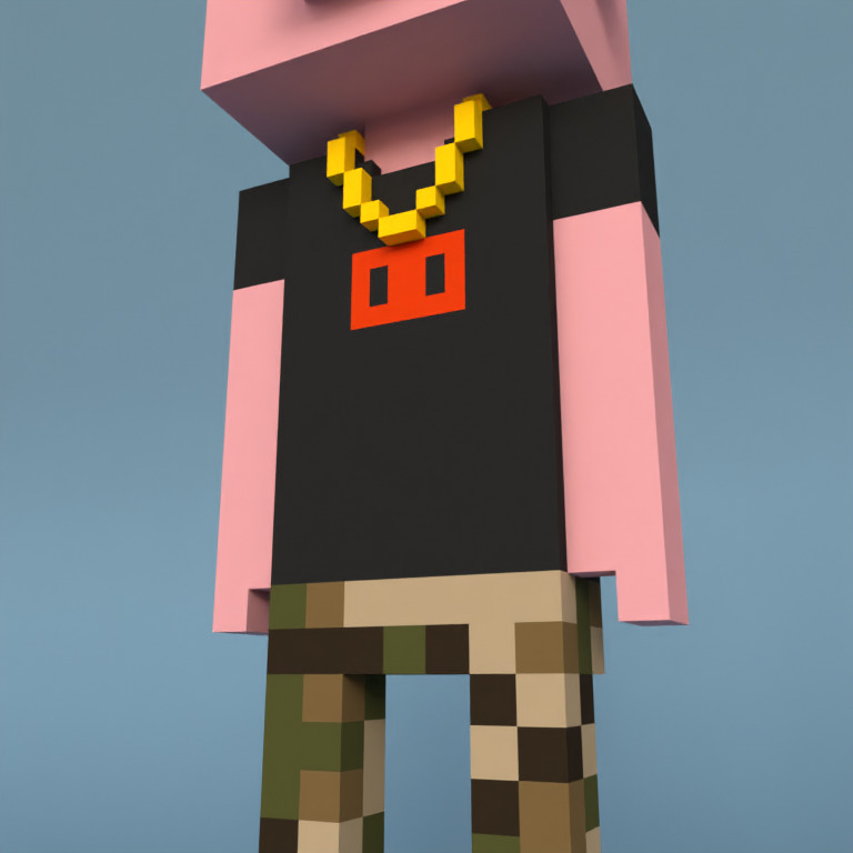 Meebit #12831 — Outfit