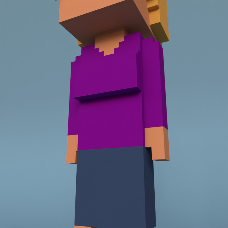 Meebit #12833 — Outfit