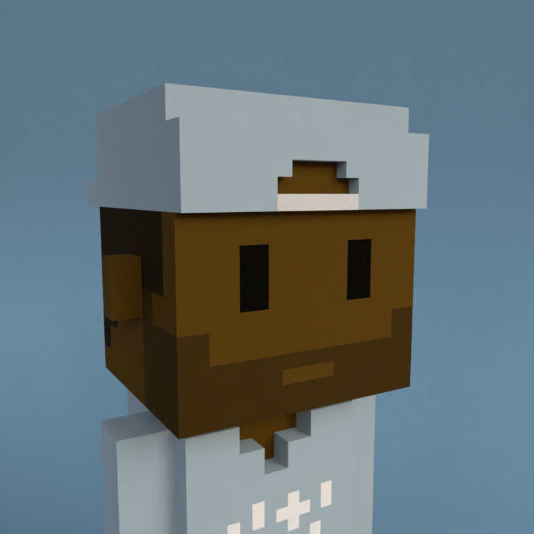 Meebit #12834 — Portrait