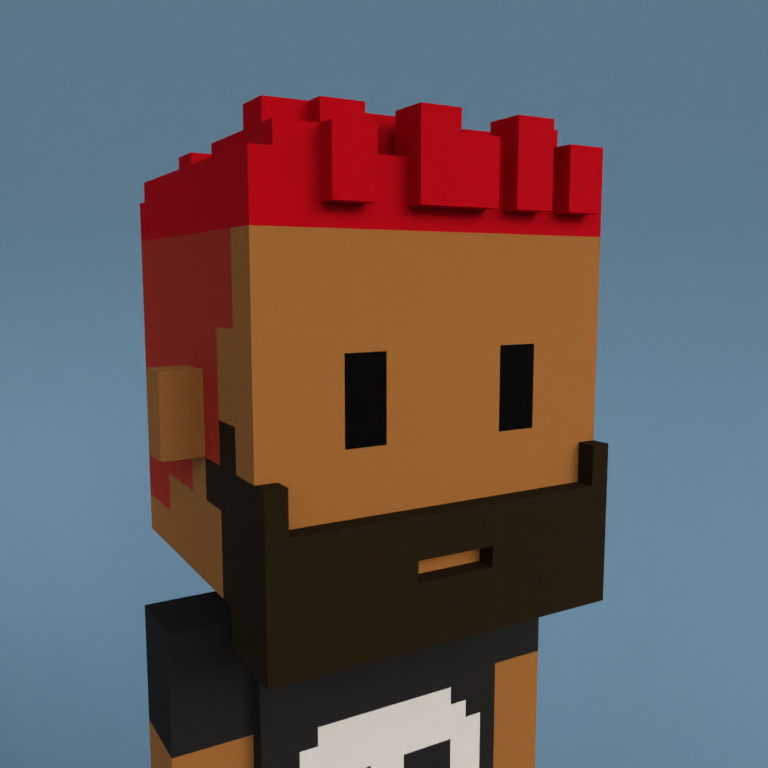 Meebit #12837 — Portrait