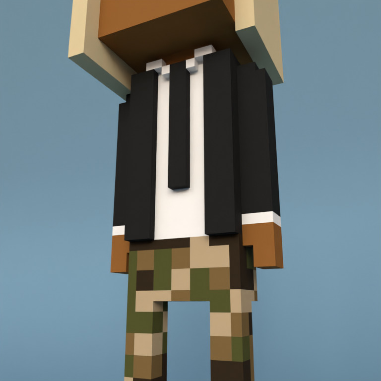 Meebit #12844 — Outfit