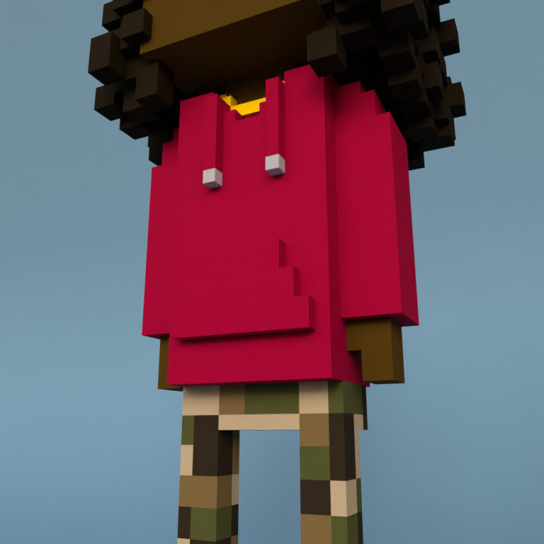 Meebit #12853 — Outfit