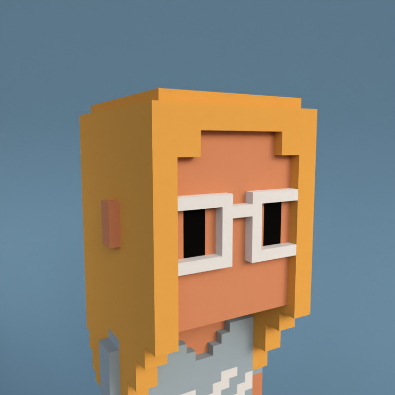 Meebit #12858 — Portrait