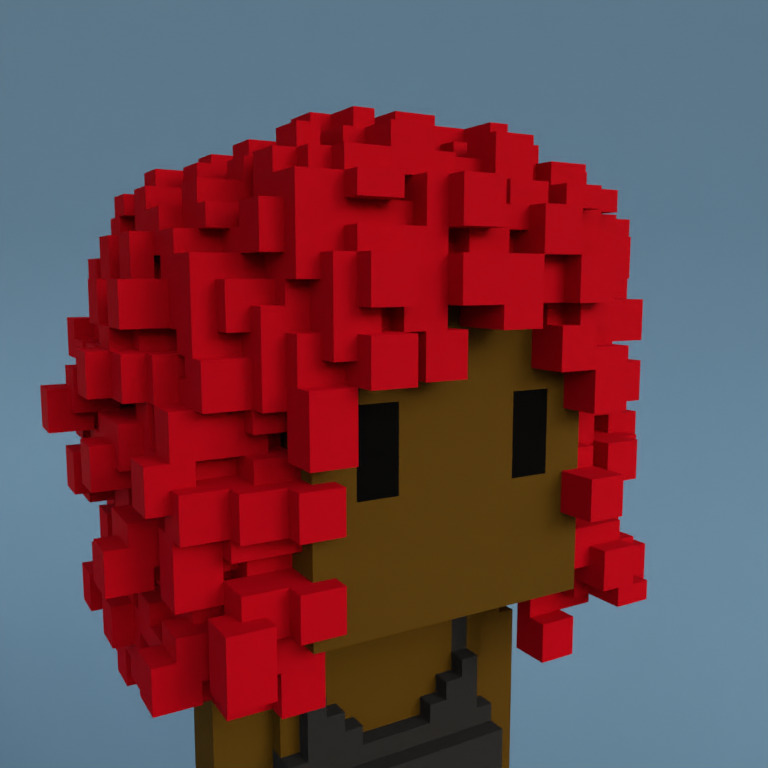 Meebit #12861 — Portrait