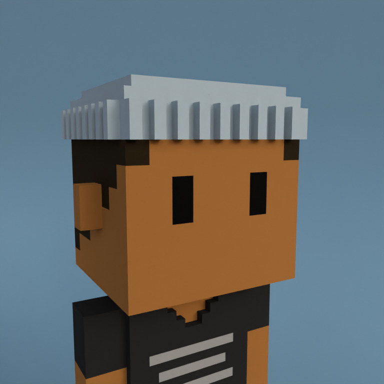Meebit #12864 — Portrait