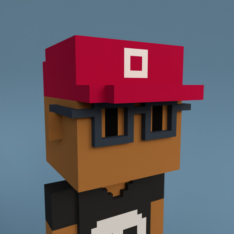 Meebit #12876 — Portrait