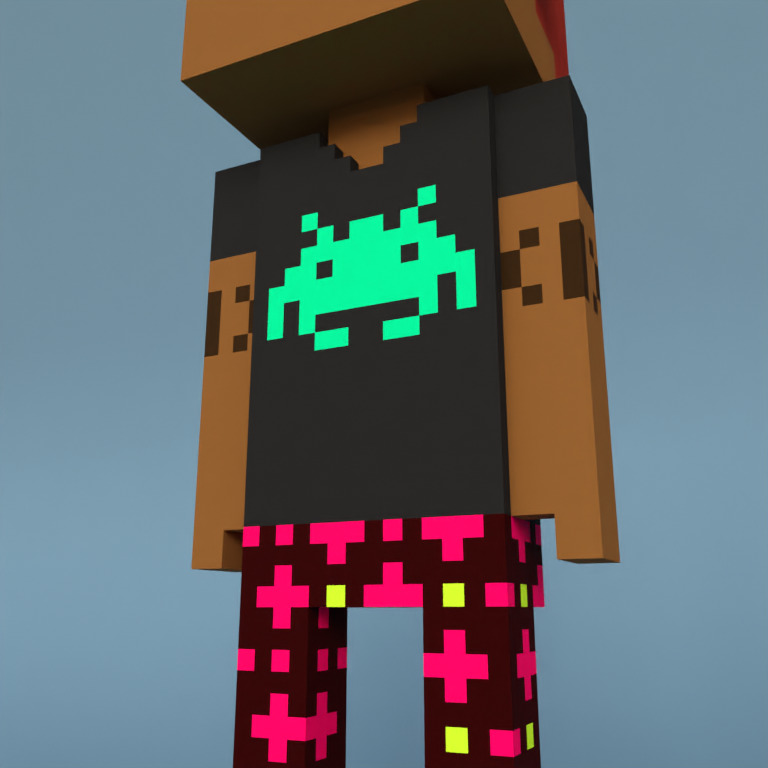 Meebit #12886 — Outfit
