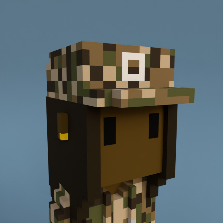 Meebit #12890 — Portrait