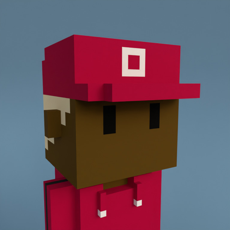 Meebit #12893 — Portrait