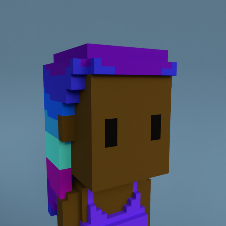 Meebit #12896 — Portrait