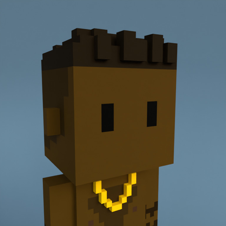 Meebit #12906 — Portrait