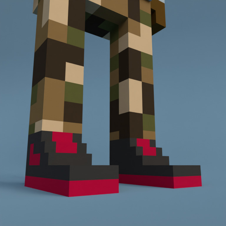 Meebit #12907 — Shoes