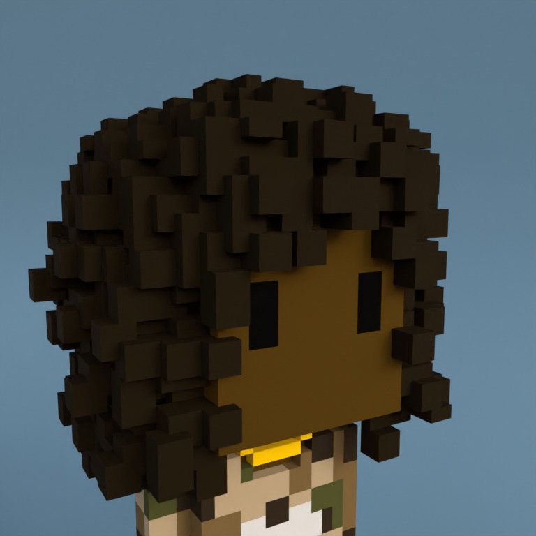 Meebit #12911 — Portrait