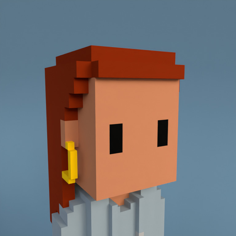 Meebit #12913 — Portrait