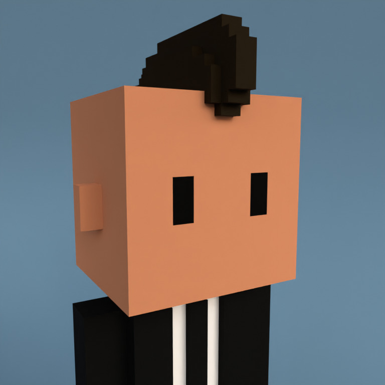 Meebit #12923 — Portrait