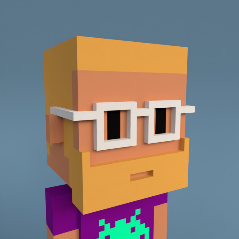 Meebit #12932 — Portrait