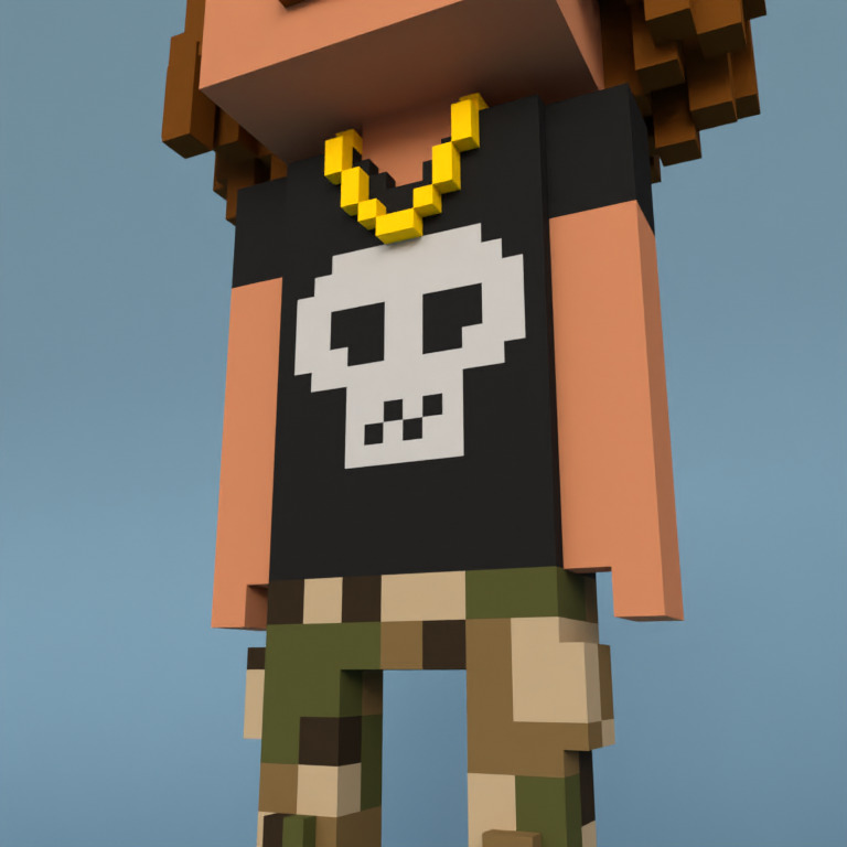 Meebit #12933 — Outfit