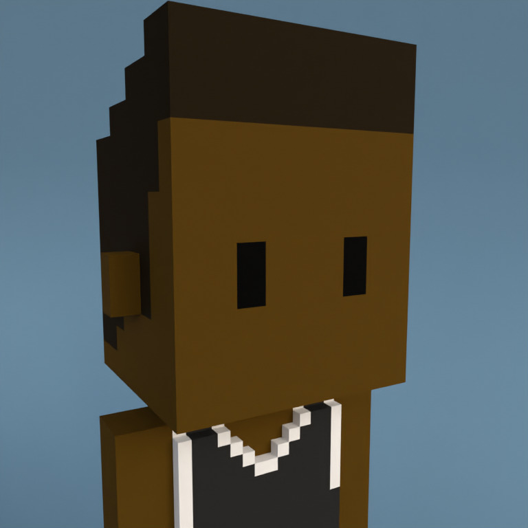 Meebit #12938 — Portrait