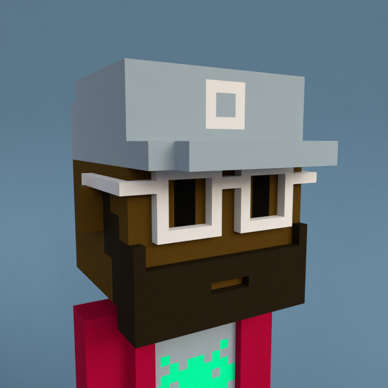 Meebit #12944 — Portrait