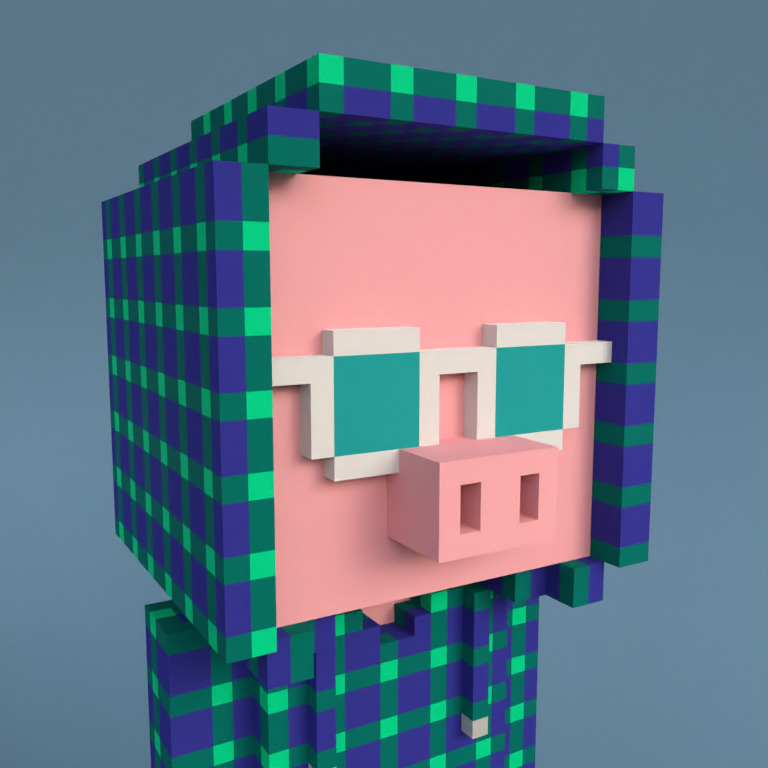 Meebit #12953 — Portrait