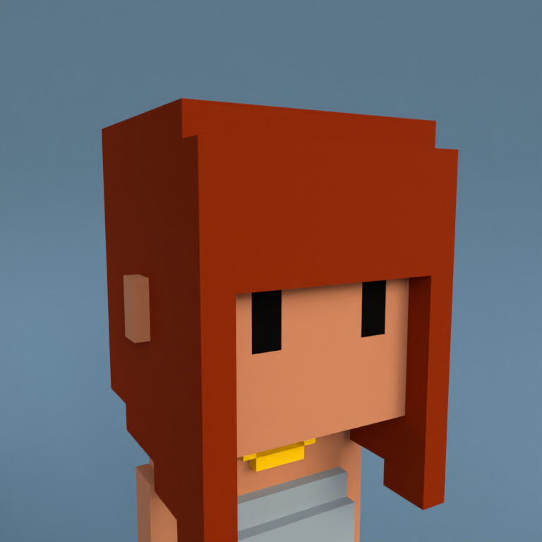 Meebit #12961 — Portrait