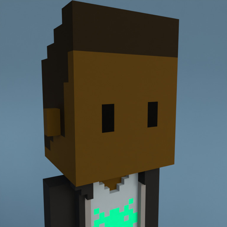 Meebit #12962 — Portrait