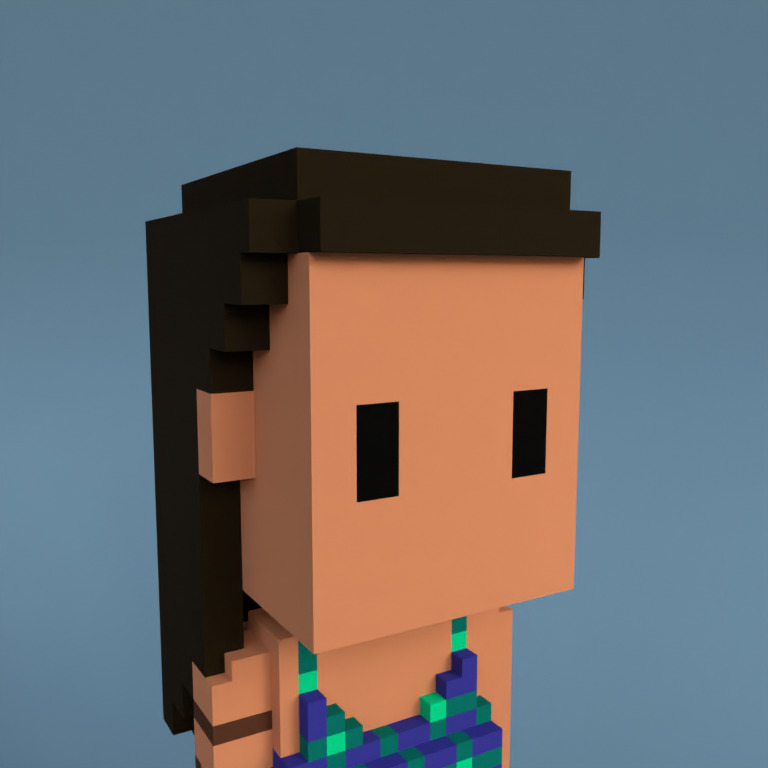 Meebit #12963 — Portrait
