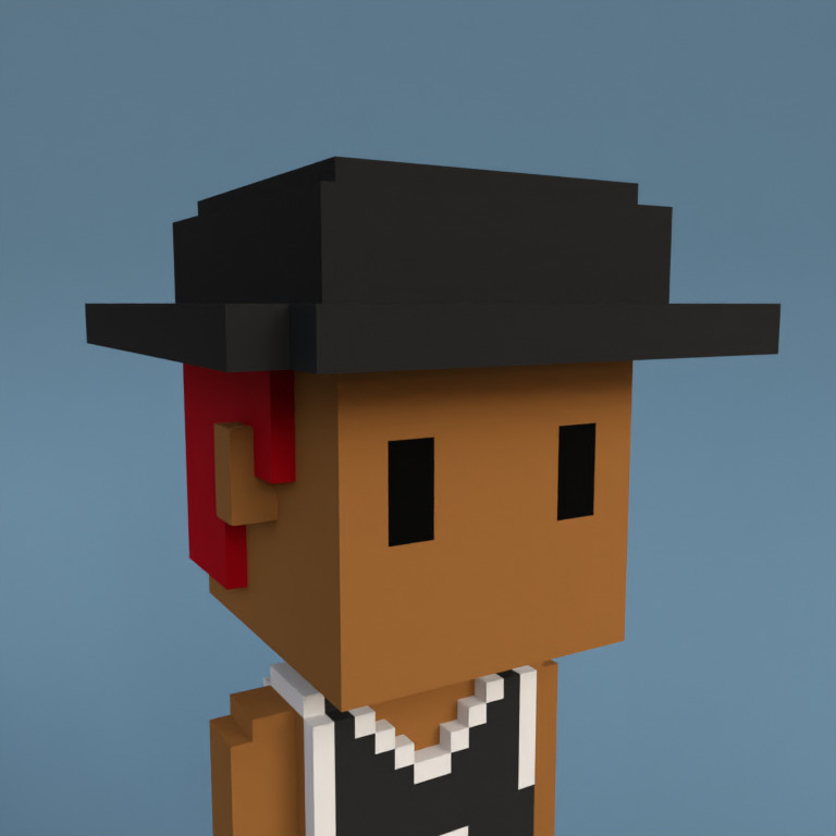 Meebit #12972 — Portrait