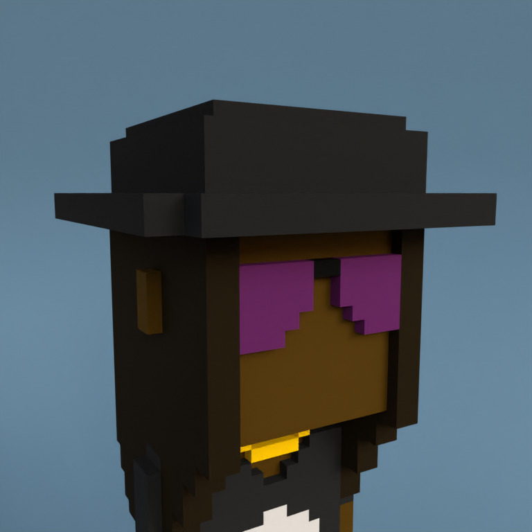 Meebit #12990 — Portrait