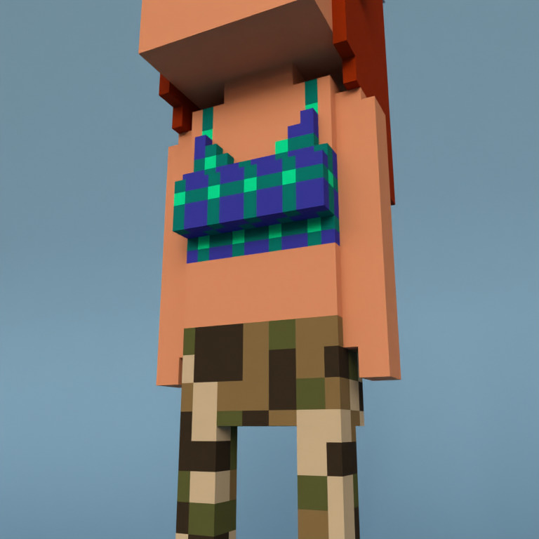 Meebit #12996 — Outfit