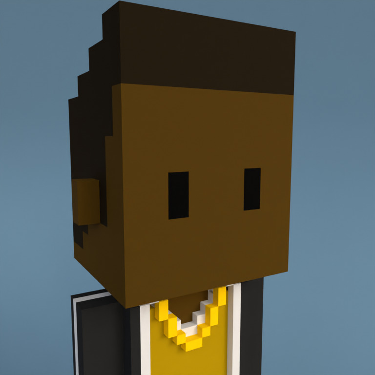 Meebit #13002 — Portrait