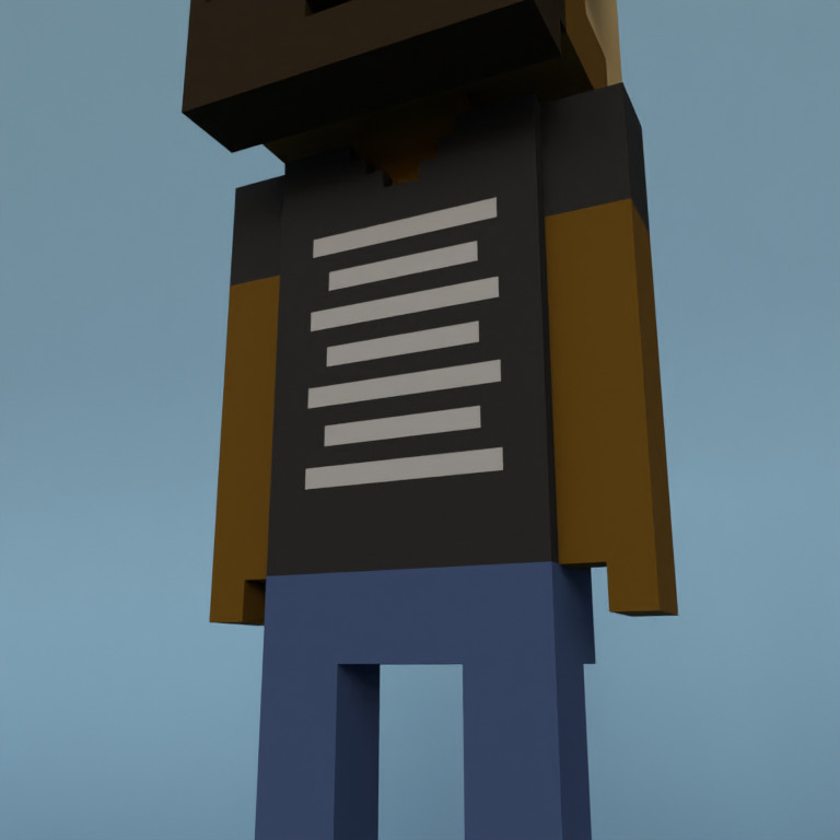 Meebit #13011 — Outfit