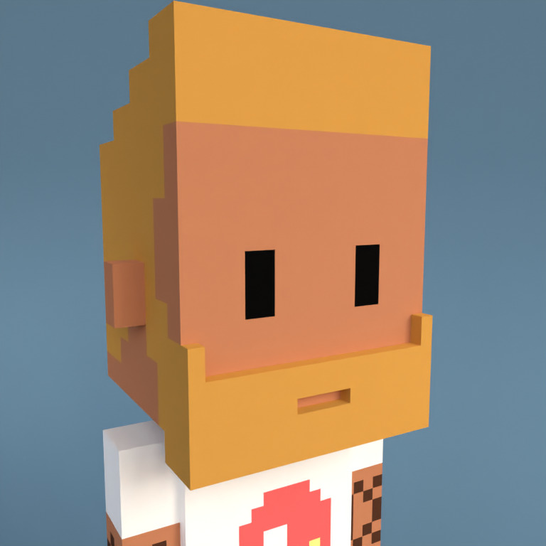 Meebit #13012 — Portrait