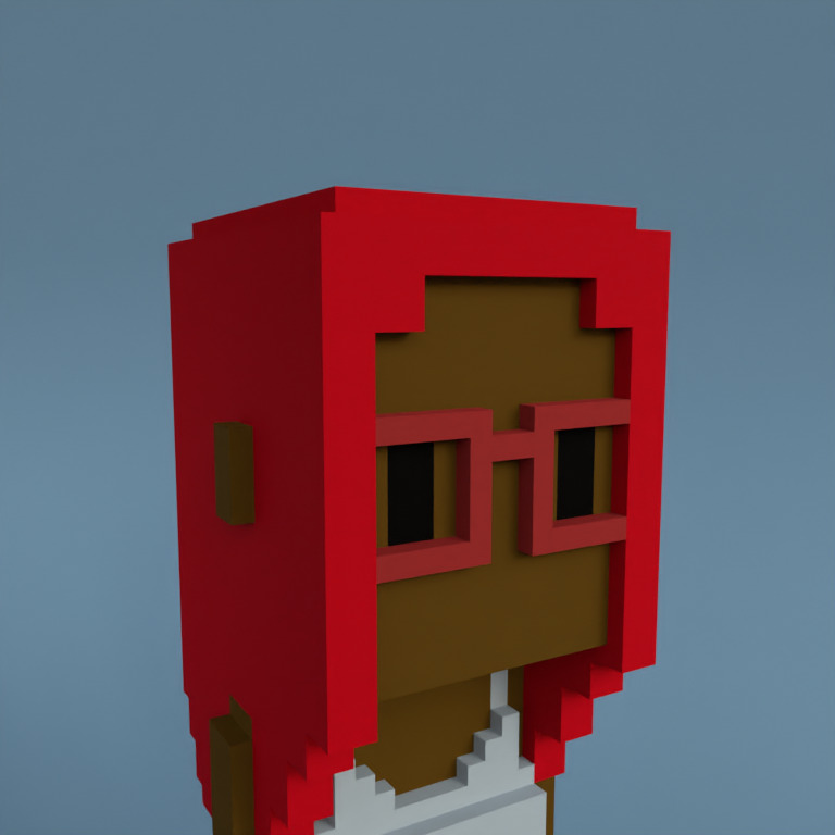 Meebit #13014 — Portrait