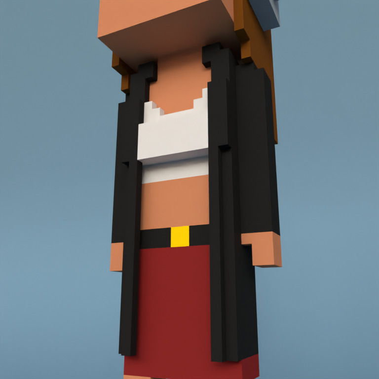 Meebit #13017 — Outfit