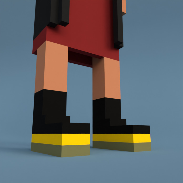 Meebit #13017 — Shoes