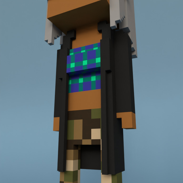 Meebit #13020 — Outfit