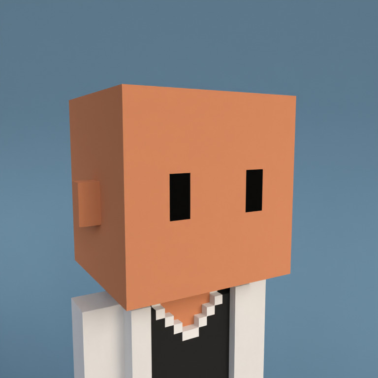 Meebit #13034 — Portrait