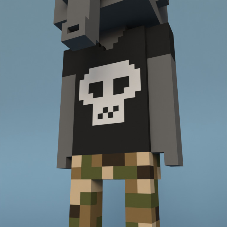 Meebit #13036 — Outfit