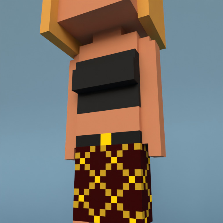 Meebit #13086 — Outfit