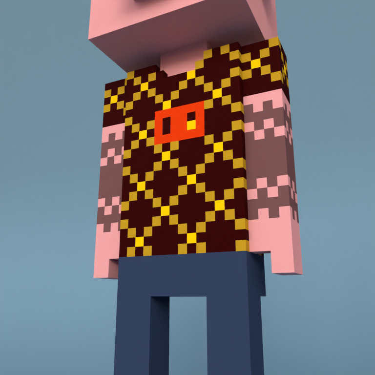 Meebit #13123 — Outfit