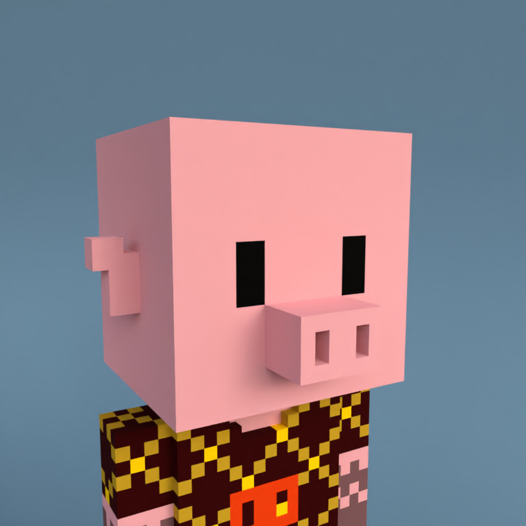 Meebit #13123 — Portrait