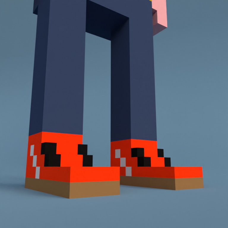 Meebit #13123 — Shoes