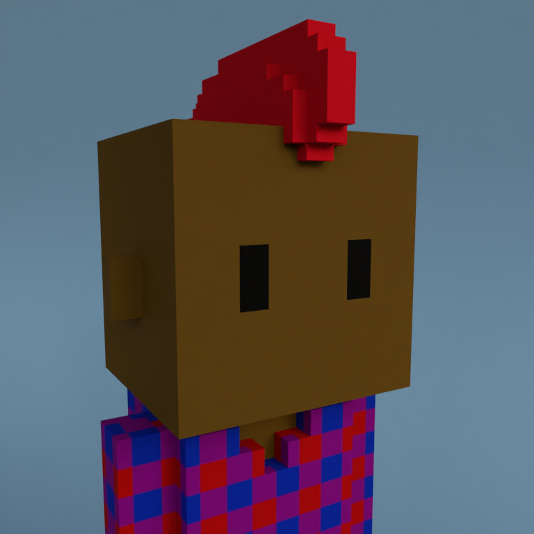 Meebit #13162 — Portrait