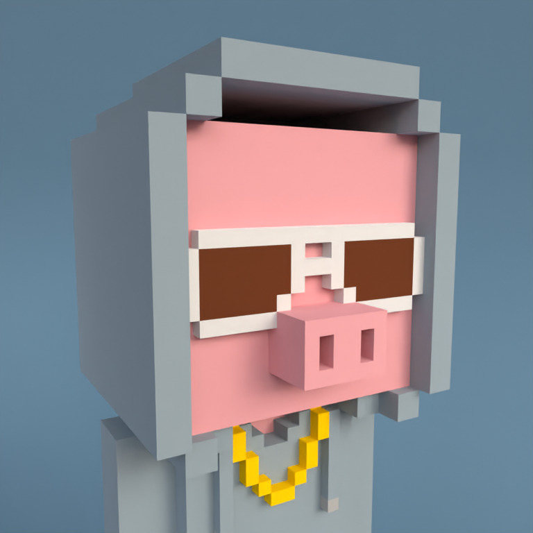 Meebit #13202 — Portrait