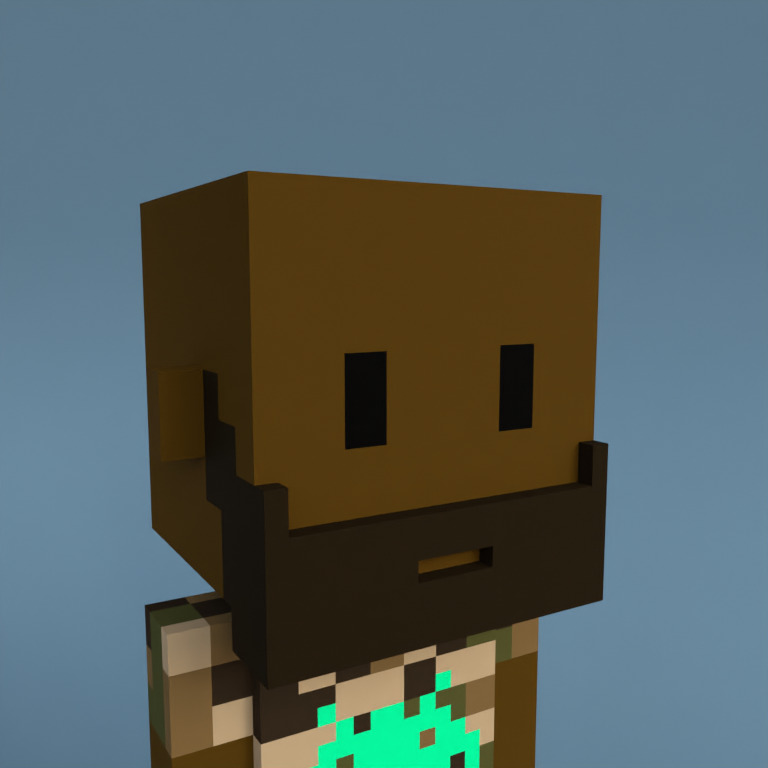 Meebit #13203 — Portrait