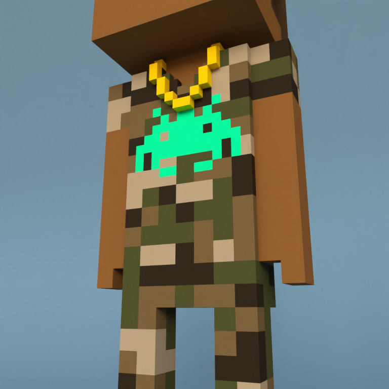 Meebit #13208 — Outfit
