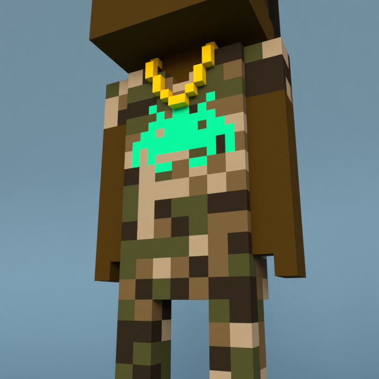 Meebit #13232 — Outfit