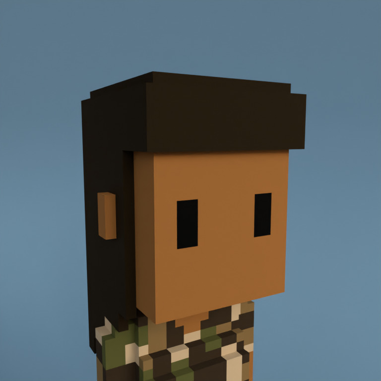 Meebit #13250 — Portrait